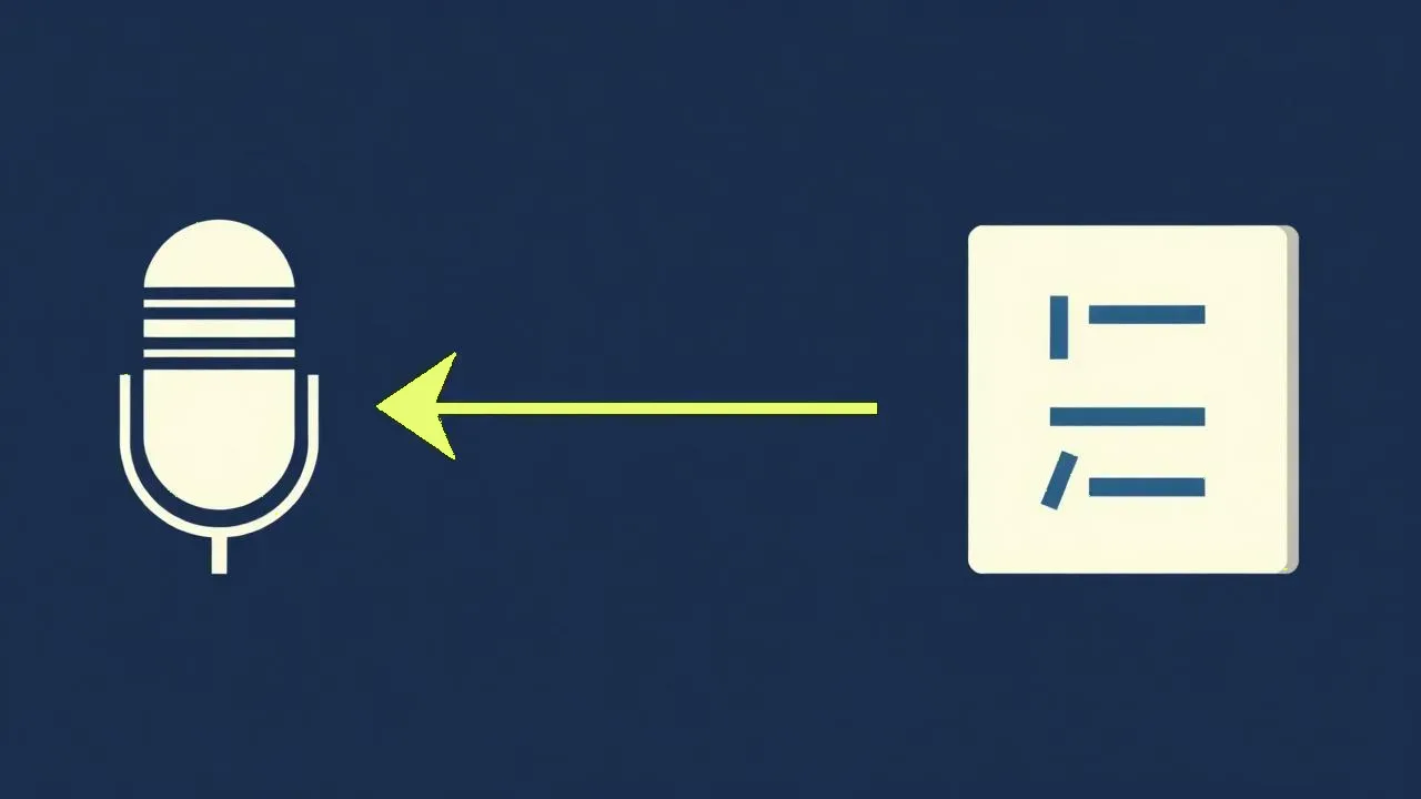 Diagram: Voice typing code on a Mac